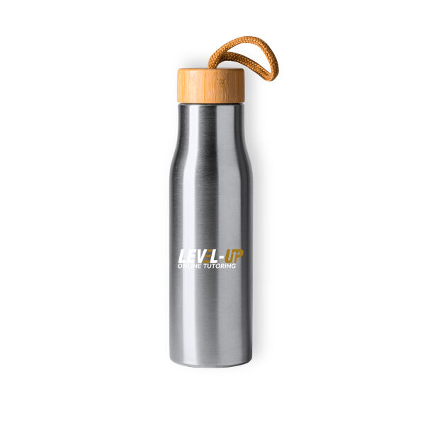Level Up Online Tutoring  - Steel & Bamboo Screw Bottle Thumbnail